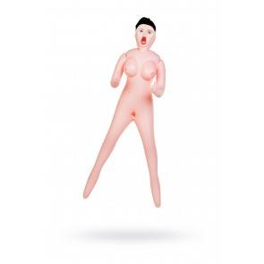 Секс кукла надувная Scarlett, рыжая,TOYFA Dolls-X Passion,с тремя отверстиями, кибер вставка
