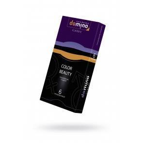 Презервативы Luxe DOMINO CLASSIC Colour Beauty 6 шт.