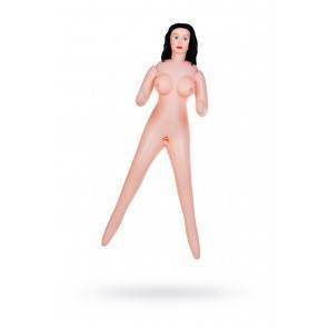 Секс кукла надувная Kaylee с реалистичной головой, брюнетка, TOYFA Dolls-X, кибер вставка