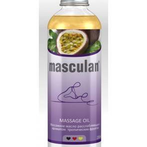 Массажное масло Masculan расслабляющее с ароматом тропических фруктов 200мл