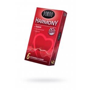 Презервативы Luxe DOMINO HARMONY Гладкий 6 шт. в упаковке