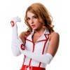 Перчатки медсестры Le Frivole 02849OS Белый, Красный Le Frivole Costumes