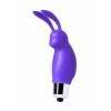 Мини-вибратор Штучки-дрючки Зайчик, Силикон, Фиолетовый, 10 см Фиолетовый Штучки-дрючки