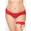 Трусы открытые красные-XXXL Красный SoftLine Collection