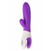 Вибратор с клиторальным стимулятором Nimble, 7 режимов вибрации Фиолетово-белый Dream Toys