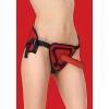 Страпон Deluxe Silicone Strap On 8 Inch Red OUCH! SH-OU208RED Красный Shotsmedia