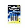 Мизинчиковые батарейки типа ААА Energizerl LR03 HIGHTECH 4 шт