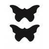 Пестисы "бабочки" черные SH-OUNS006BLK Черный Shotsmedia