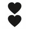 Пестисы "Сердце" черные SH-OUNS002BLK Черный Shotsmedia