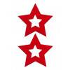 Пестисы открытые "звезды" красные SH-OUNS001RED Красный Shotsmedia