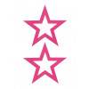 Пестисы открытые "Звезды"розовые SH-OUNS012PNK Розовый Shotsmedia