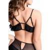 Бралетт Erolanta Lora с воланами с застежкой спереди, черная (42-44) Черный Erolanta Lingerie Collection