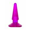 Анальная втулка TOYFA, PVC, фиолетовый, 9,5 см Фиолетовый TOYFA Basic
