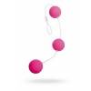 Анальные шарики Sexus Funny Five, ABS пластик, розовые, 19,5 см Розовый Sexus Funny Five