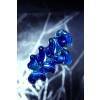 Анальная втулка Sexus Glass, Стекло, Синий, 11,7 см Синий Sexus Glass