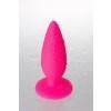 Анальная втулка TOYFA POPO Pleasure силиконовая, розовая, 8,5 см Розовый TOYFA POPO Pleasure