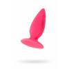 Анальная втулка TOYFA POPO Pleasure силиконовая, розовая, 9 см Розовый POPO Pleasure by TOYFA
