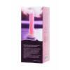 Фаллоимитатор, светящийся в темноте, Eromantica, силикон, прозрачно-розовый, 20 см Прозрачно-розовый Eromantica