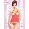 Candy - Топ с открытым бюстом и стринги красные-M/L SoftLine Collection