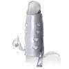Вибронасадка 14 см. Vibrosling FX - VIBRATING COCK SLING прозрачная Прозрачный PipeDream
