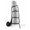 Вибронасадка Fantasy X-tensions Beginner's Silicone Power Cage черная PipeDream