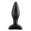 Минивтулка анальная Mini Silicone Plug черная PipeDream