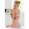 Nicole - Боди официантки черно-белое-XL SoftLine Collection