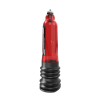 Гидропомпа для члена Bathmate HYDRO7, ABS пластик, красная, 30 см (аналог Hercules) Красно-черный Bathmate