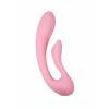 Вибратор с клиторальным стимулятором Adrien Lastic G-Wave, силикон, розовый, 18 см Розовый Adrien Lastic