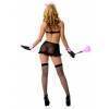 Эротический костюм Le Frivole горничной секси 02900ML Черный/Розовый Le Frivole Costumes