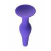 Анальная втулка Штучки-дрючки S, Силикон, Фиолетовый, 11,3 см Фиолетовый Штучки-дрючки