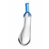 Нереалистичный фаллоимитатор Sexus Glass, Стекло, Прозрачный, 14,5 см Прозрачно-синий Sexus Glass