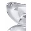 Анальная втулка Sexus Glass, стекло, прозрачная, 11,5 см, Ø 3,5 см Прозрачный Sexus Glass
