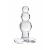 Анальная втулка Sexus Glass, Стекло, Прозрачный, 10,5 см Прозрачный Sexus Glass