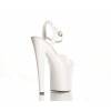Туфли на высокой платформе белые 40р. Erolanta shoes collection
