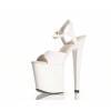 Туфли на высокой платформе белые 40р. Erolanta shoes collection