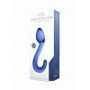 Фаллоимитатор стимулятор Chrystalino Champ Blue SH-CHR007BLU Синий Shotsmedia