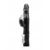 Вибратор Thrusting Rabbit Black SH-SHT365BLK Черный Shotsmedia
