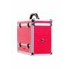 Секс-чемодан, Diva, Wiggler с двумя насадками, металл, розовый, 28 см Розово-серебристый Diva