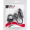 Вибратор гнущийся, 5 режимов вибрации, черный Черный TOYFA Black&Red