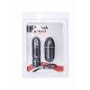 Вибратор с пультом ДУ, 5 режимов вибрации, 7,6 см черный Черный TOYFA Black&Red