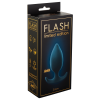 Анальная пробка со смещенным центром тяжести Flash Gleam 9011-01Lola Серо-голубой Lola Games Flash