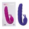 Вибратор Ribbed Dual Stimulator Purple 183314PurpleHW Фиолетовый Aphrodisia