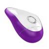 Клиторальный стимулятор OVO мягкой инновационной формы, 5 программ ультрасильной вибрации, кнопки с Фиолетово-белый OVO