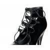 Ботинки на шнуровке черные 36р. Erolanta shoes collection