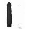 Вибратор реалистик 8 Inch Thick Realistic Dildo Vibe Black SH-GC027BLK Shotsmedia