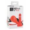 Вибромассажер для сосков Black & Red by TOYFA с грушей, ABS пластик, красный, 8,2 см Красно-серебристый Black&Red by TOYFA