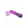 Вибратор поясной TOYFA, PVC, фиолетовый, 19,5 см Фиолетовый TOYFA Basic