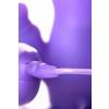 Вибратор NMC Icy Bunny на присоске с рельефным гибким стволом и клиторальным стимулятором, фиолетовы Фиолетовый NMC
