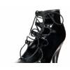 Ботинки на шнуровке черные 38р. Erolanta shoes collection